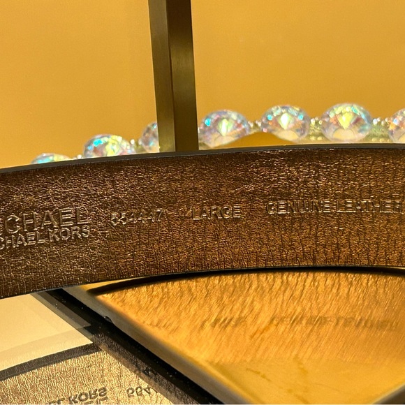 Michael Michael Kors Snake Print Belt Approx. 41” long - Picture 5 of 10